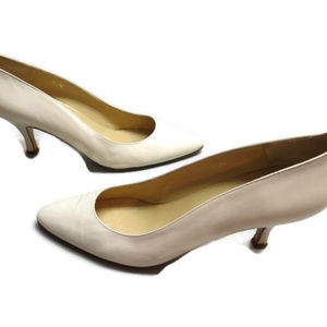 Calvin Klein Pumps Beige  8.5 Narrow Italy Leather